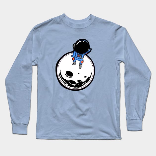 Phat Napp Moon Long Sleeve T-Shirt by Phat Napp